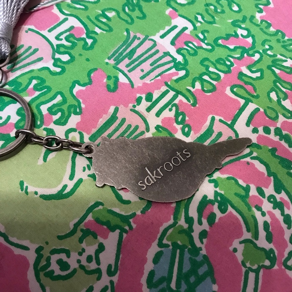 Sakroots Bohemian Owl & Tassel Key chain - Picture 4 of 4